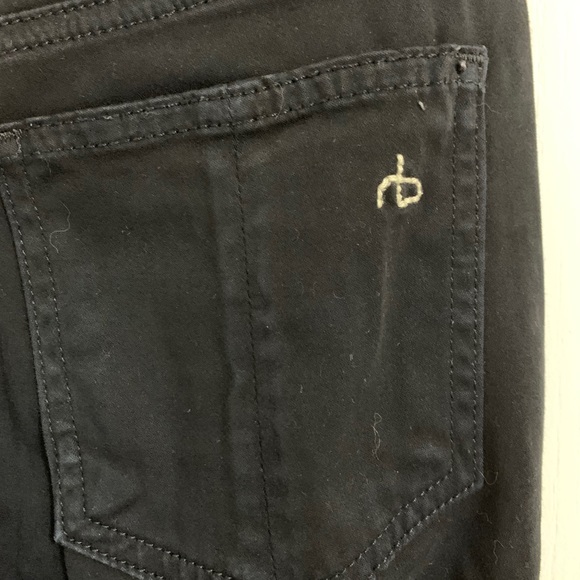 rag & bone Black Legging Jeans - Picture 3 of 5